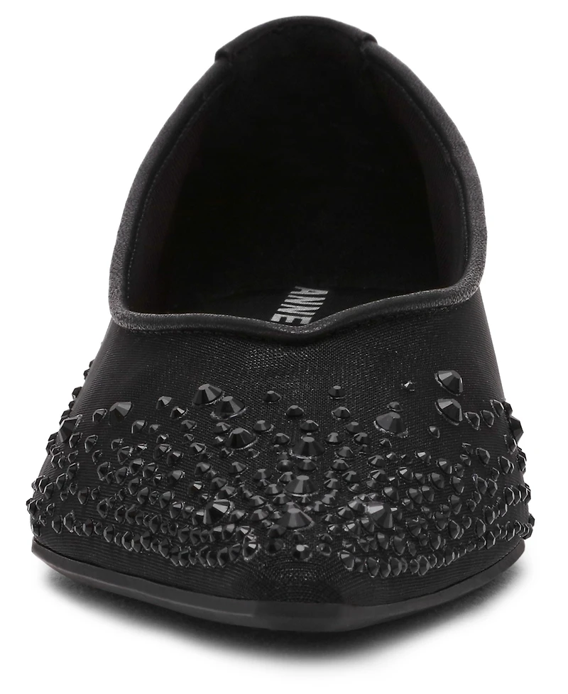 Anne Klein Women's Carisle-c Embellished Pointed Toe Flats