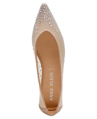 Anne Klein Women's Carisle-c Embellished Pointed Toe Flats