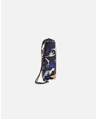 Deux par Deux Boy Drawstring Bag Black Dinosaur Print - Toddler|Child