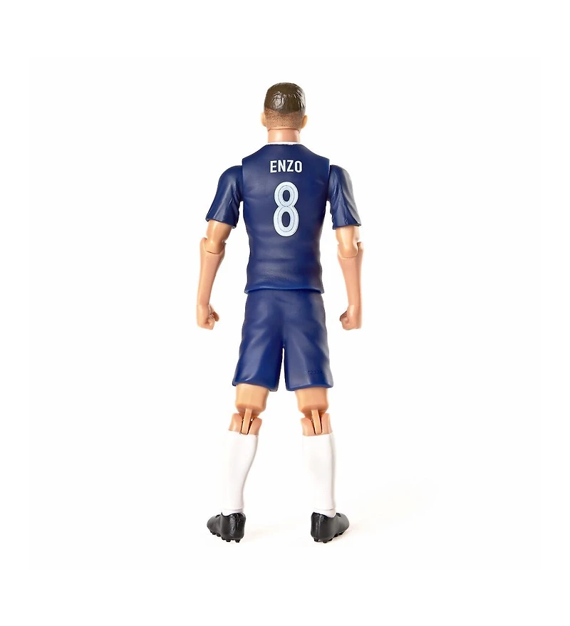 Banbo Toys Sockers Chelsea Enzo Fernandez 8" Collectible Soccer Action Figure