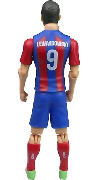 Banbo Toys Sockers Fc Barcelona Lewandowski 8" Collectible Soccer Action Figure
