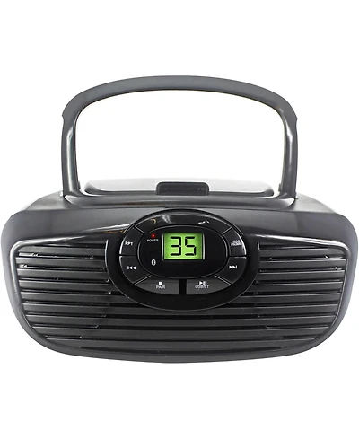 Philco Boombox Portable Cd Player with Bluetooth, Usb Playback and Cd Player is Compatible with MP3/Wma/Cd-r/Cd-rw CDs, Auxiliary Input, Stereo Sound
