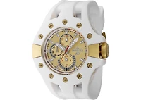 Invicta Men's 48127 S1 Rally Quartz Chronograph Silver, Red, Gold Dial Watch