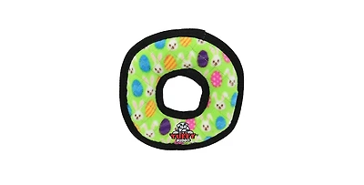Tuffy Holiday Medium Ring Egg. Dog Toy