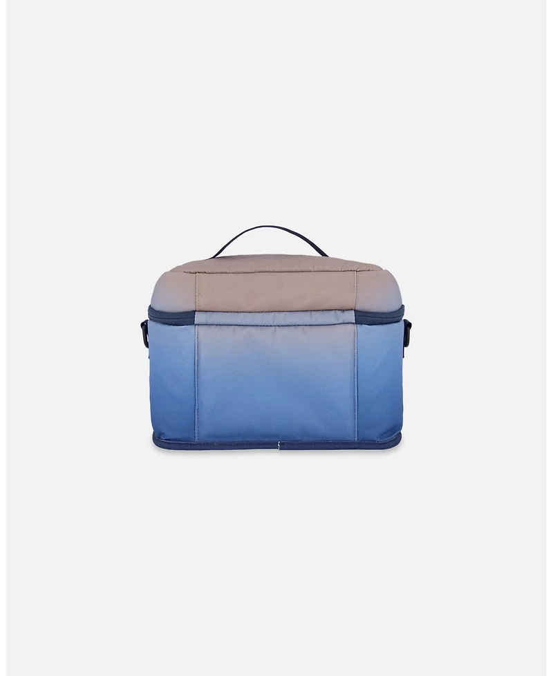 Deux par Deux Boy Lunch Box Blue and Beige Gradient - Toddler|Child