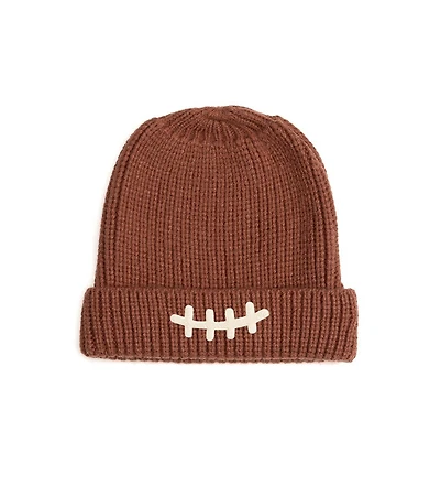 Sweet Wink Boys Football Lace Patch Beanie