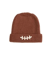 Sweet Wink Boys Football Lace Patch Beanie