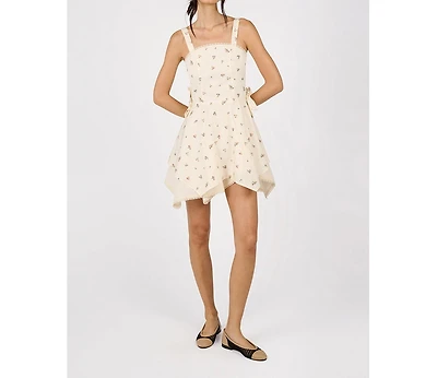 WeWoreWhat Women's Handkerchief Mini Dress