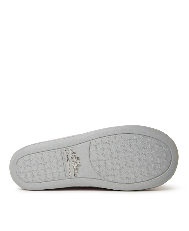 Dearfoams Women's Rebecca Chenille Closed Back House Slipper