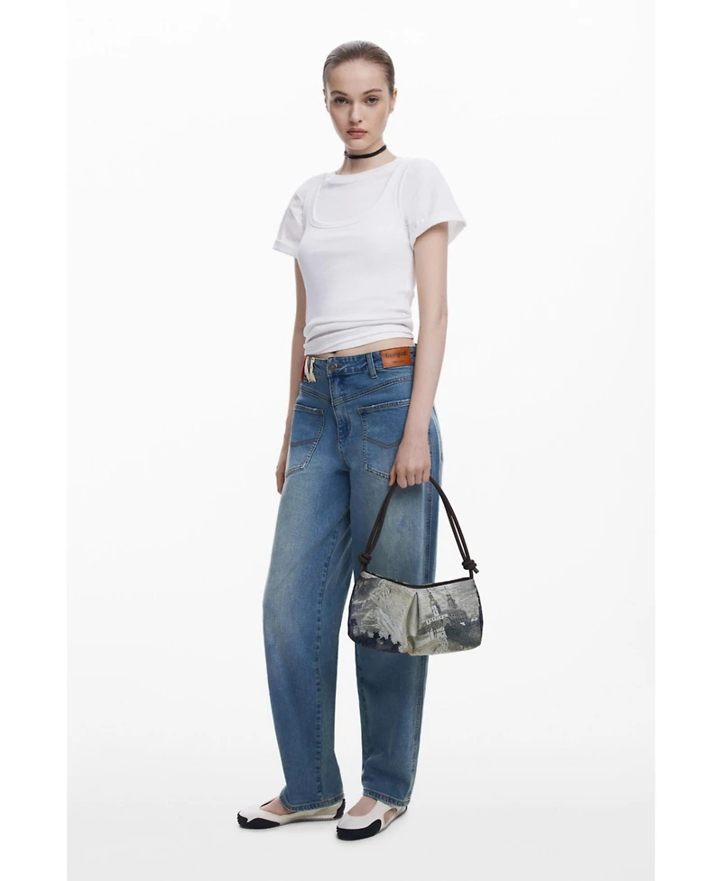 Desigual Women's Bag designed by Mr. Christian Lacroix