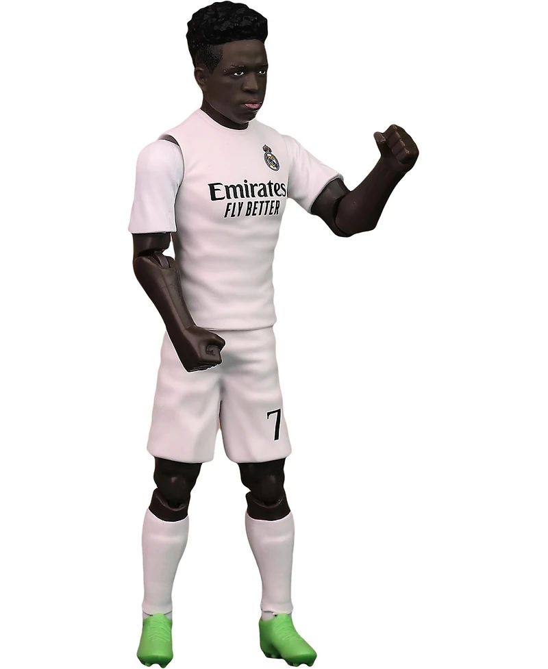 Banbo Toys Sockers Real Madrid Vinicius 8" Collectible Soccer Action Figure