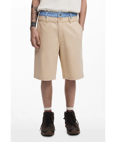Desigual Men's Double-waist Bermuda shorts