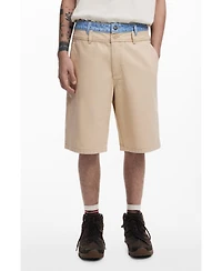 Desigual Men's Double-waist Bermuda shorts
