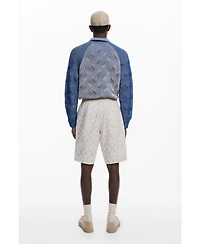 Desigual Men's Bermuda with sun borders
