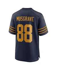 Nike Men's Luke Musgrave Navy Green Bay Packers The 1923 Classic Game Jersey