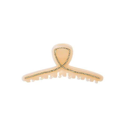 Rhinestone Loop Large Claw Clip By Adina Eden