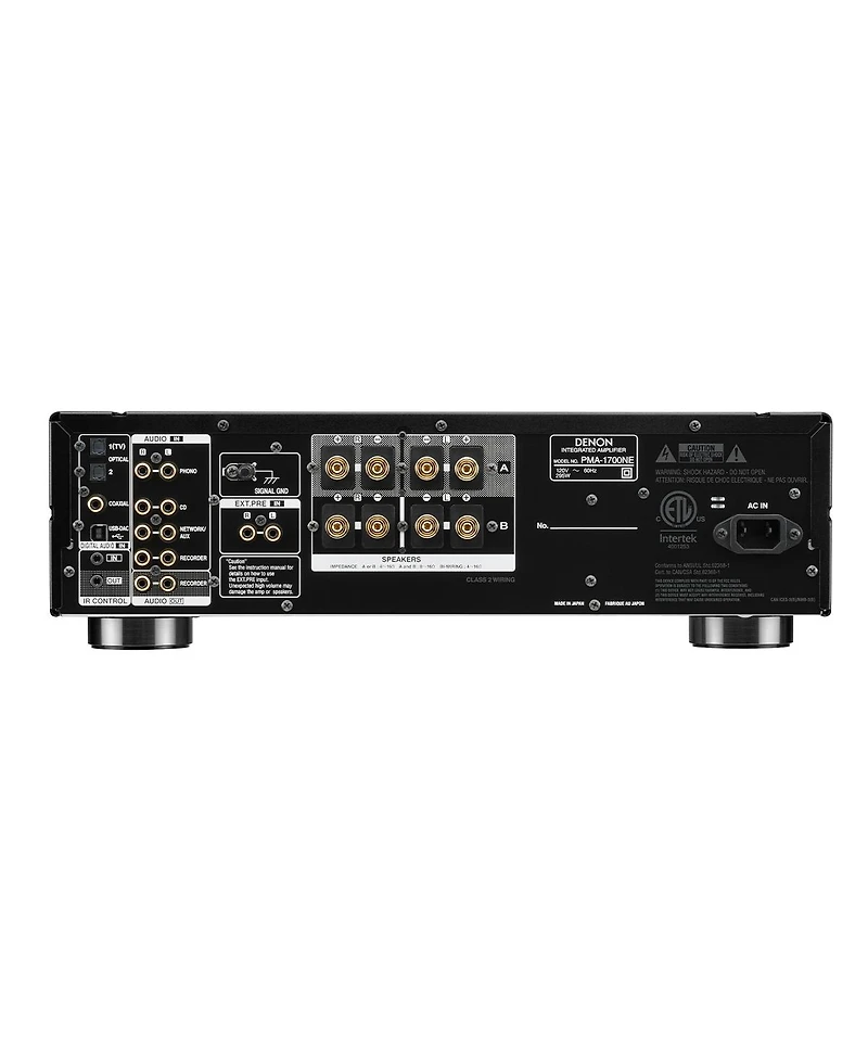 Denon Pma-1700NE Integrated Amplifier with 140W Power per Channel