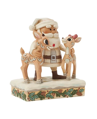 Jim Shore Woodland Santa with Reindeers Figurine