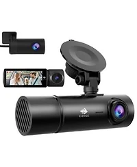 Z-edge 3-Channel Touch Screen Ir Night Vision Super Capacitor 4K Dash Cam