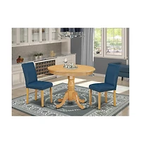 East West Furniture Dining Room Set Oak