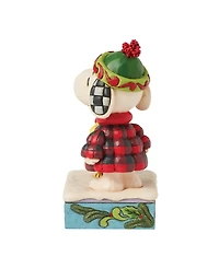 Jim Shore Snoopy and Woodstock Puffer Figurine