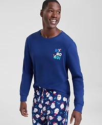 Holiday Lane's Men's Santas Matching Family Pajamas Set, Created for Macy's