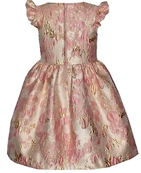 Bonnie Jean Little and Toddler Girls Jacquard Party Dress