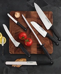 Cat Cora Cutlery-Pro 10" Soft-Grip Handle Serrated Bread Knife