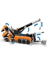 Lego City Heavy-Duty Recovery Tow Truck with Crane 60467 Toy Building Set, 793 Pieces