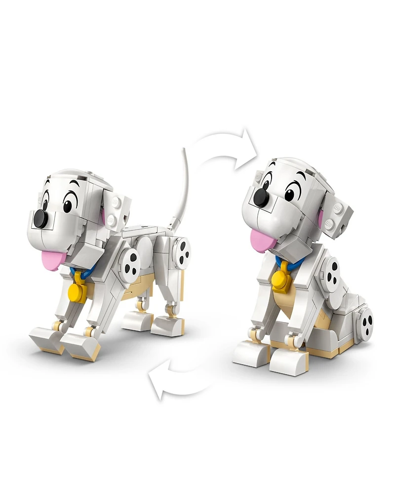 Lego Disney Lucky and Penny 101 Dalmatians Puppies 43271 Toy Building Set, 268 Pieces