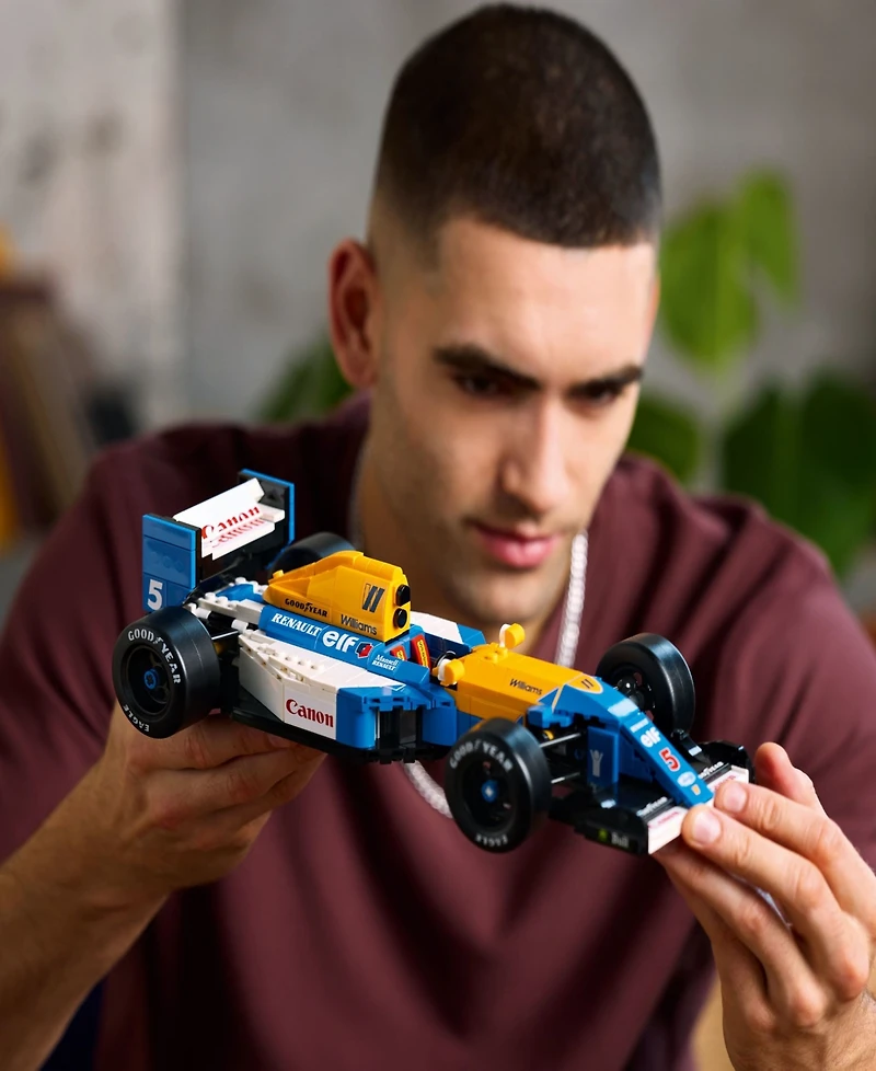 Lego Icons Williams Racing FW14B and Nigel Mansell Model Car Set 10353, 799 Pieces