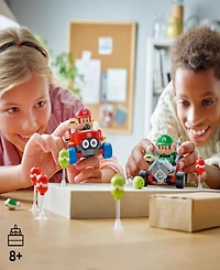 Lego Super Mario Kart Baby Mario vs. Baby Luigi Building Toy 72034, 321 Pieces