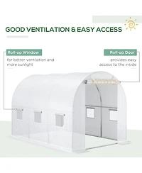 Outsunny 9.8' x 6.6' x 6.6' house Cover Replacement,
