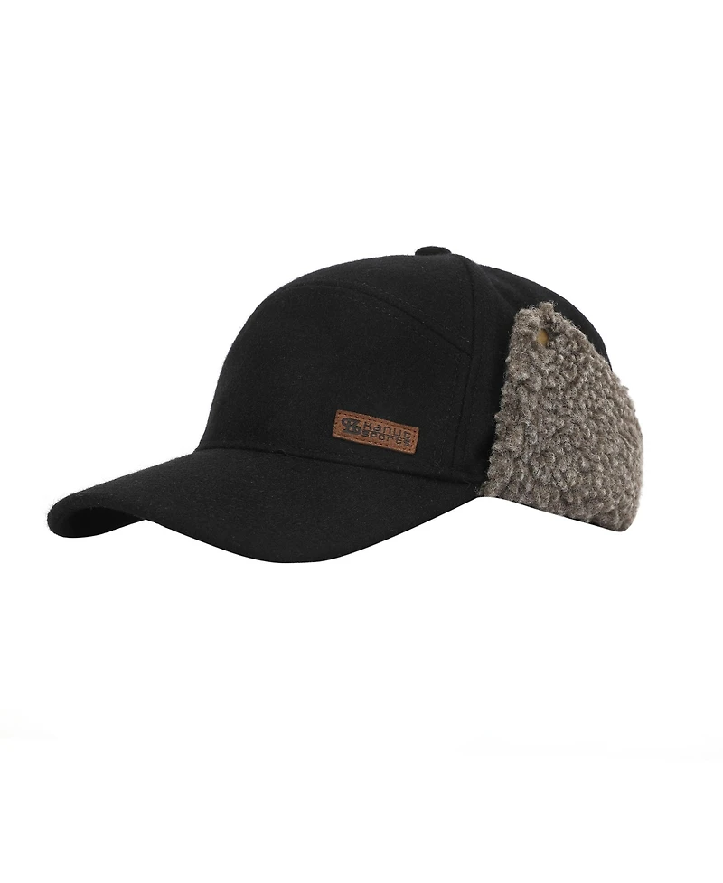Kanut Sports Mens York Cap with Earflaps