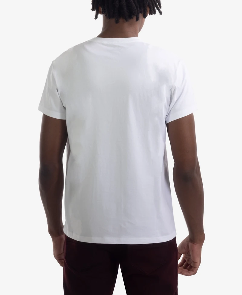 Heads Or Tails Men's Rhinestone Graphic T-Shirt