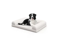 Akiudex Orthopedic Dog Bed with Bolsters and Egg-Crate Foam