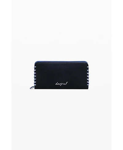Desigual Women's Large wallet with side stitching