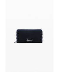 Desigual Women's Large wallet with side stitching