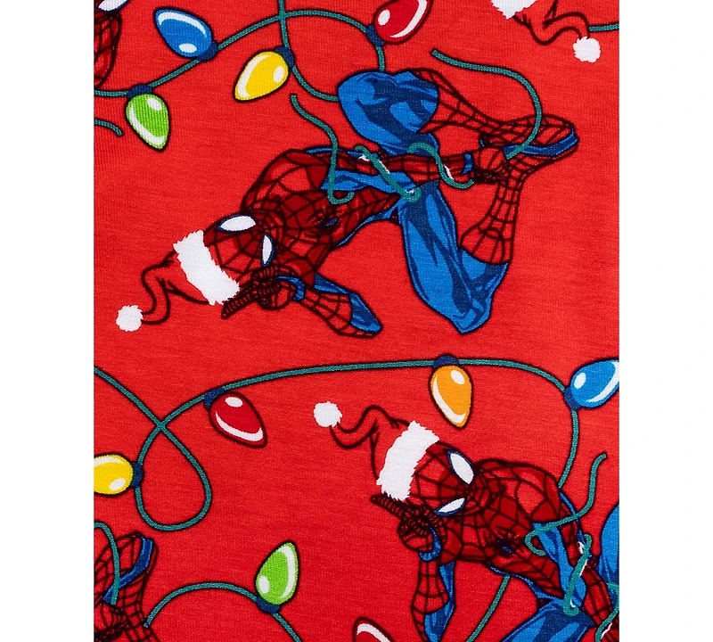 Ame Toddler Boys 2-Piece Spiderman Tight Fit Long-Sleeve Pajama Set