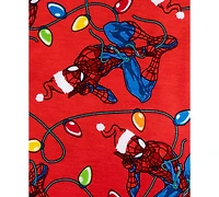 Ame Toddler Boys 2-Piece Spiderman Tight Fit Long-Sleeve Pajama Set