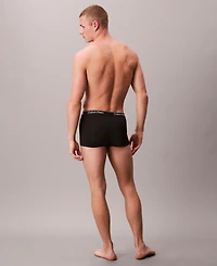 Calvin Klein Men's 3-Pack Low Rise Trunk