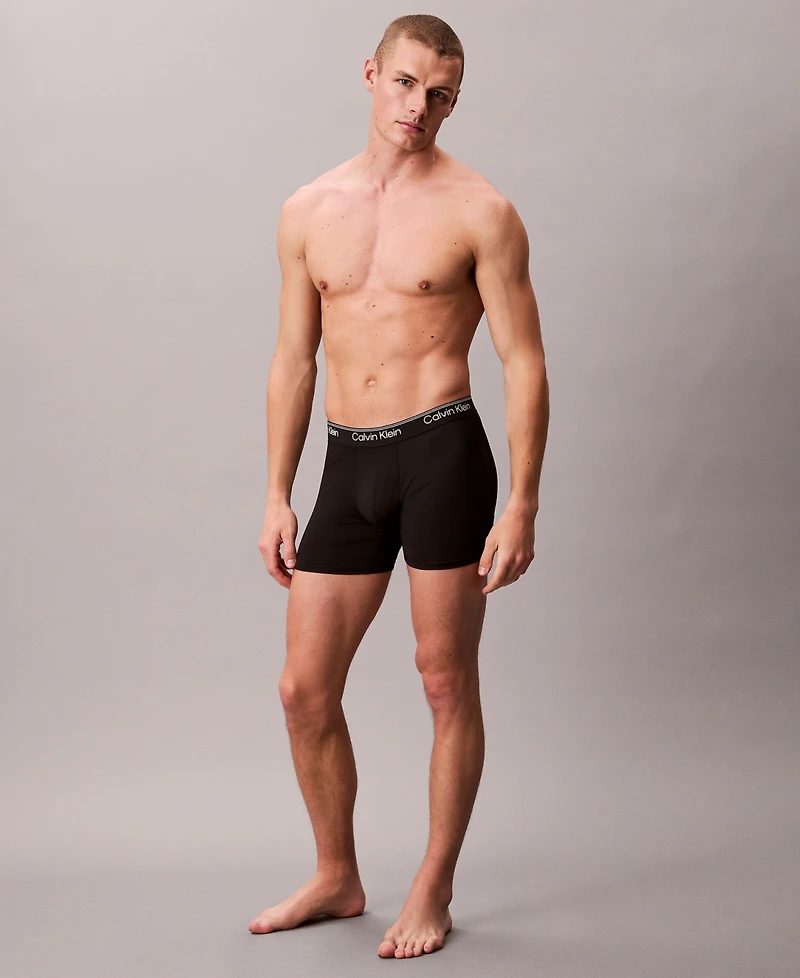 Calvin Klein Men's 3-Pack Micro Stretch Boxer Briefs