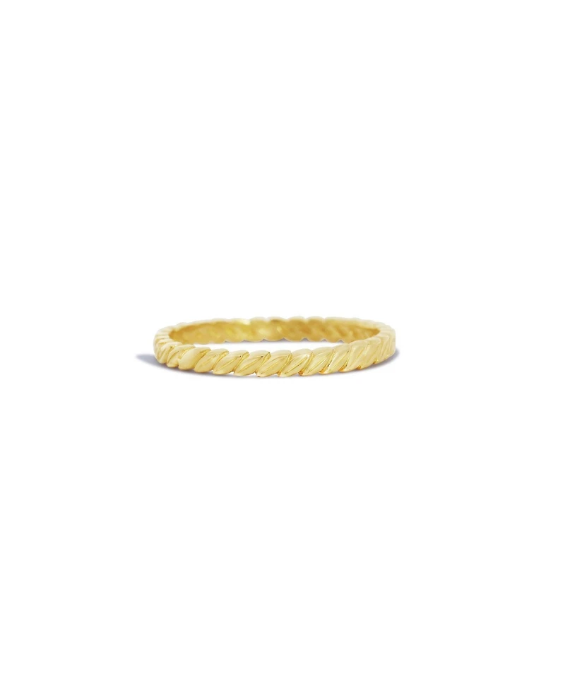 The Lovery Gold Leaf Band 14K Gold