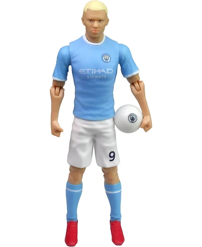 Banbo Toys Sockers Manchester City Haaland 8" Collectible Soccer Action Figure