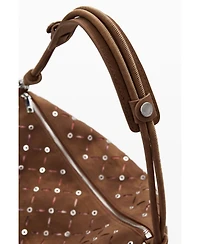 Desigual Women's Medium cut-out faux leather bag