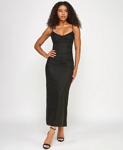 Seni & Cade Juniors' Scoop Neck Sleeveless Maxi