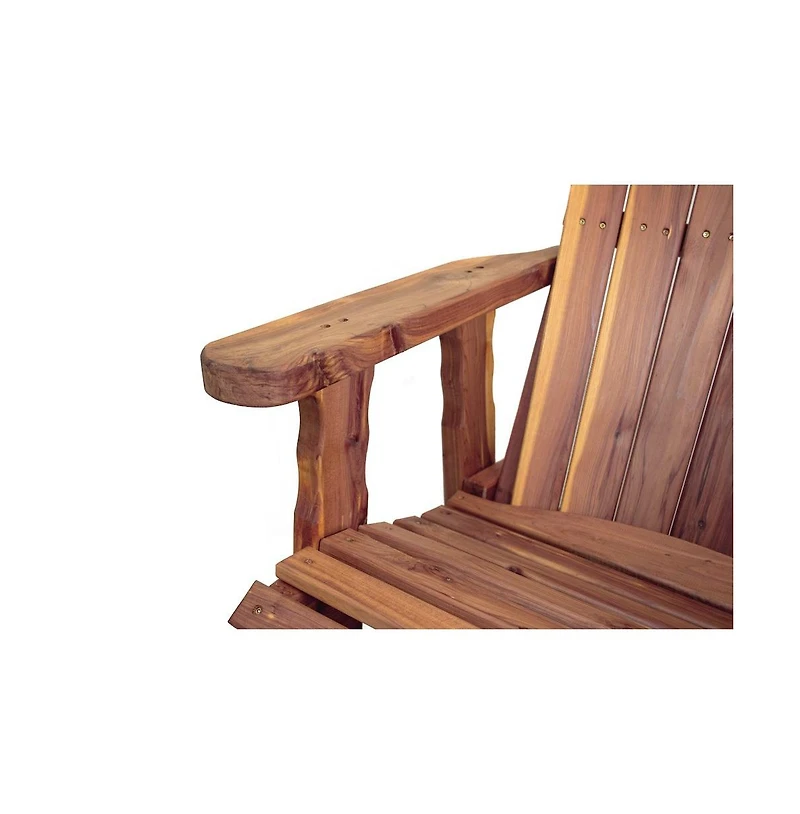 American Furniture Classics Cedar Adirondack Glider