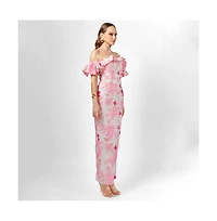 Bariano Women's Jacquie Off Shoulder Midaxi