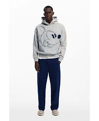 Desigual Men's Denim sweatshirt Mickey Mouse