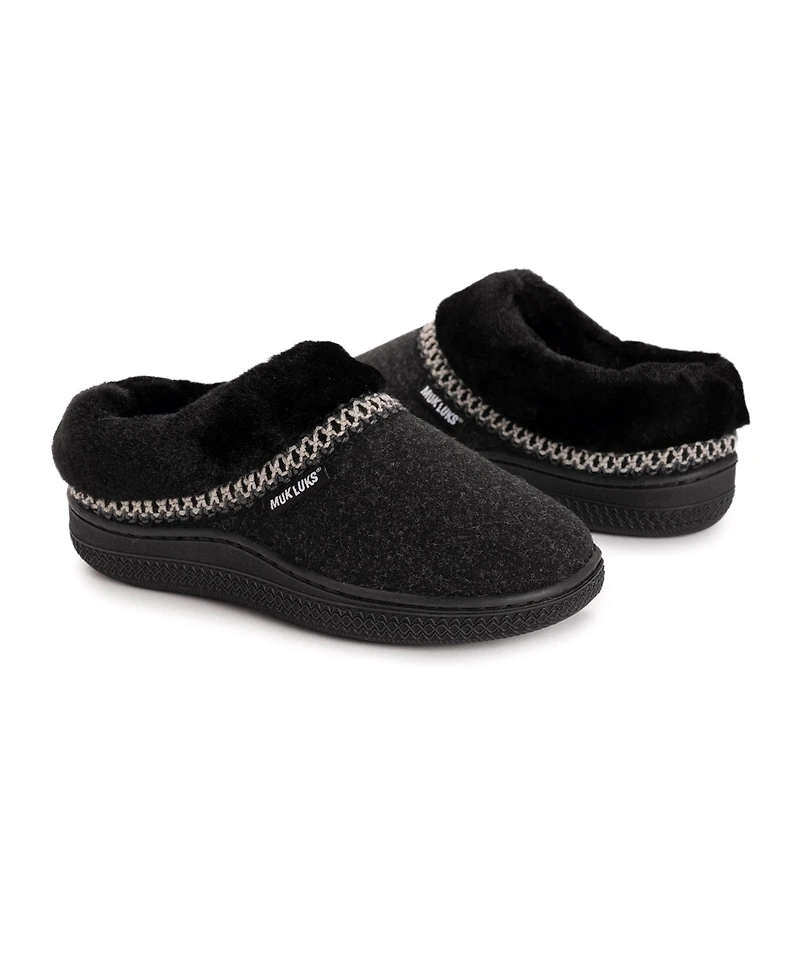 Muk Luks Women's Neira Faux Wool Clog